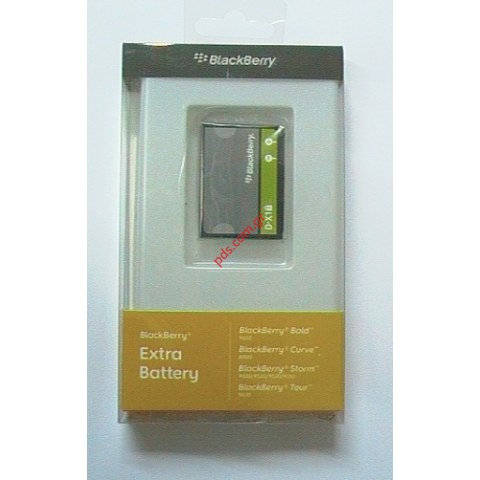 Γνήσια μπαταρία BlackBerry D-X1 Blister για τα 9500 Storm, 8900 Curve, 9530 models
