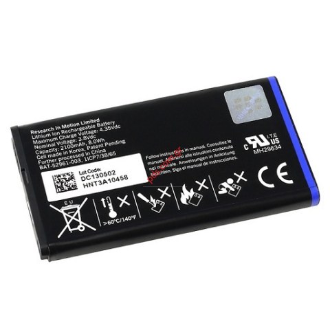 Γνήσια μπαταρία BlackBerry NX1 για Q10 Note Lion 2100mah Bulk (ΕΞΑΝΤΛΗΘΗΚΑΝ)