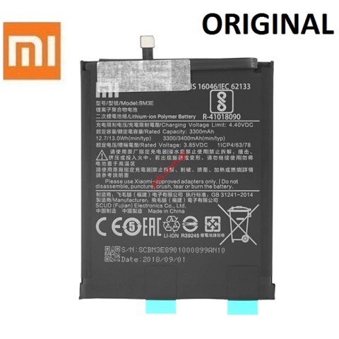 Γνήσια μπαταρία BM3E Xiaomi Mi8 (M1803E1A) 2018 Lion 3300mAh (Bulk) ORIGINAL Γνήσια μπαταρία BM3E Xiaomi Mi8 (M1803E1A) 2018 Lion 3300mAh (Bulk) ORIGINAL