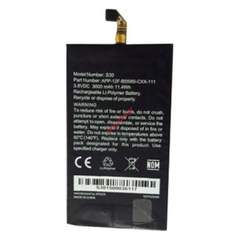 Γνήσια μπαταρία CATERPILLAR CAT S30 Lion 3000mAh APP-12F-B55951-CXX-111 (Grade A)
