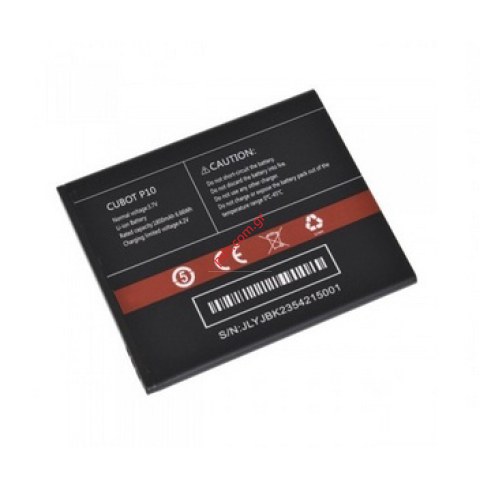 Γνήσια μπαταρία CUBOT P10 Smartphone Lion 1800mah BULK Γνήσια μπαταρία CUBOT P10 Smartphone Lion 1800mah BULK