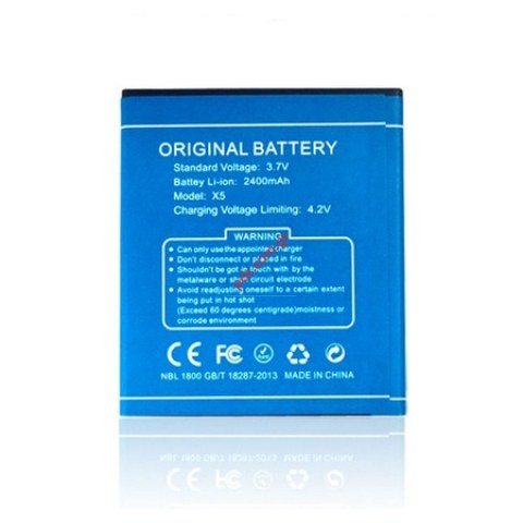 Μπαταρία DOOGEE X5 PRO Smartphone Lion 2400mah (ΠΑΡΑΔΟΣΗ ΣΕ 30 ΗΜΕΡΕΣ)