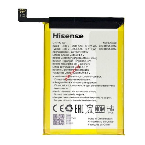 Γνήσια μπαταρία Hisense E10 Lite (LPN440450) Lion 4500mAh 3.8V Bulk