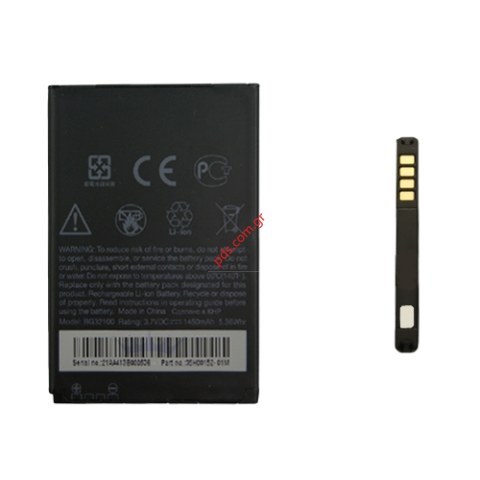 Γνήσια μπαταρία HTC Desire S (BA-S530) Bulk Li-Ion 1450mAh (P/N: 35H00152-02M)  Γνήσια μπαταρία HTC Desire S (BA-S530) Bulk Li-Ion 1450mAh (P/N: 35H00152-02M)