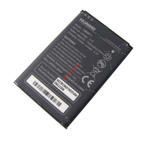 Γνήσια μπαταρία Huawei HB4F1 Huawei U8800 Ideos X5 Lion 1500mah 3.7V Γνήσια μπαταρία Huawei HB4F1 Huawei U8800 Ideos X5 Lion 1500mah 3.7V