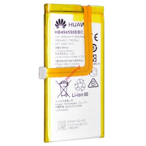Γνήσια μπαταρία Huawei Honor 7 (HB494590EBC) Li-Pol 3000mAh BULK  Γνήσια μπαταρία Huawei Honor 7 (HB494590EBC) Li-Pol 3000mAh BULK