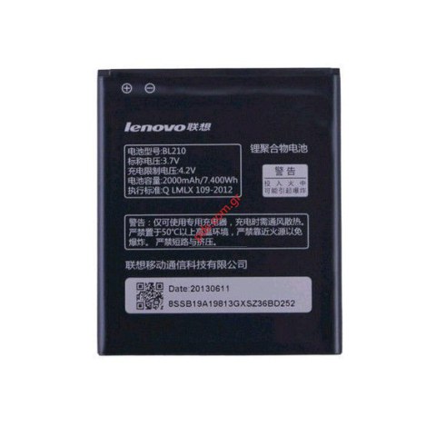Γνήσια μπαταρία Lenovo S820 BL-210 Lion 2000mah INTERNAL Γνήσια μπαταρία Lenovo S820 BL-210 Lion 2000mah INTERNAL