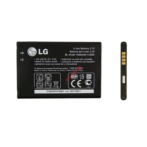 Original battery LG BL-44JN for E400 L3, P970 Optimus Black Bulk Original battery LG BL-44JN for E400 L3, P970 Optimus Black Bulk