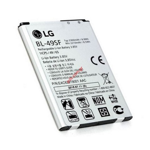 Original battery LG BL-49SF G4S (H735) Li-Ion 2300 mAh BULK Original battery LG BL-49SF G4S (H735) Li-Ion 2300 mAh BULK