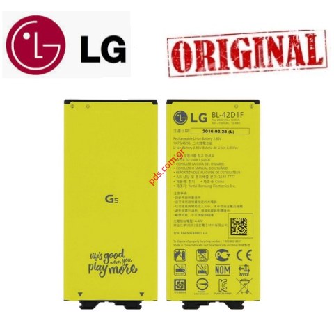 Original battery LG G5 H850 (BL-42D1F) Lion 2800mah BULK Original battery LG G5 H850 (BL-42D1F) Lion 2800mah BULK