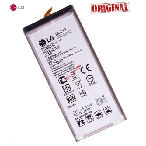 Original Battery LG G710 G7 ThinQ BL-T39 Lion 3000mAh Li-Pol Internal Original Battery LG G710 G7 ThinQ BL-T39 Lion 3000mAh Li-Pol Internal