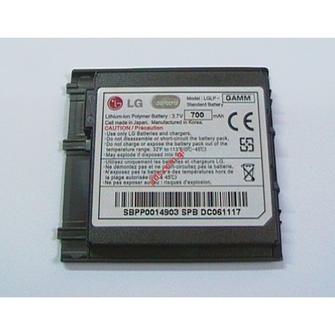 Original battery for LG KG810 Lion 700 mah Black