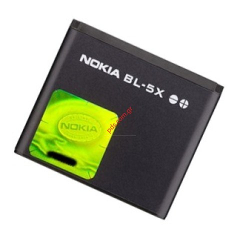 Γνήσια μπαταρία NOKIA 8800 BL-5X Li-Ion 600mAh BULK (ΕΞΑΝΤΛΗΘΗΚΑΝ) Γνήσια μπαταρία NOKIA 8800 BL-5X Li-Ion 600mAh BULK (ΕΞΑΝΤΛΗΘΗΚΑΝ)