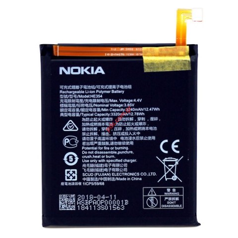 Γνήσια μπαταρία Nokia 9 PureView HE354 LiIon 3240 INTERNAL ORIGINAL Γνήσια μπαταρία Nokia 9 PureView HE354 LiIon 3240 INTERNAL ORIGINAL