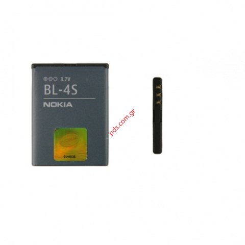Γνήσια μπαταρία Nokia Battery BL-4S, Li-Ion 860 mAh για τα 2680slide, 3600slide,7020, 7100s, 7610Supernova BULK