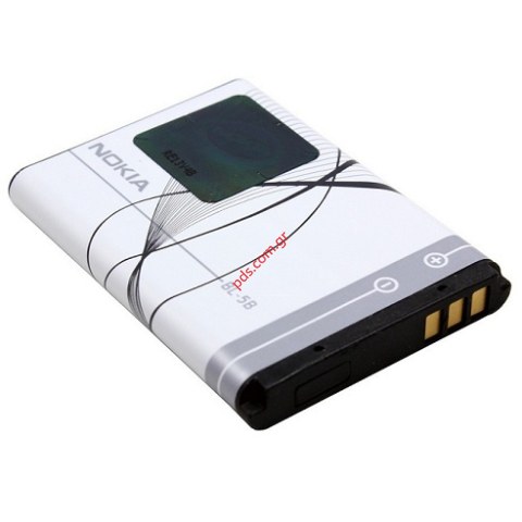 Γνήσια μπαταρία NOKIA BL-5B Lion 890mah 3.7V Bulk