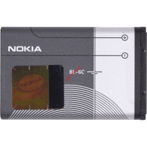Γνήσια μπαταρία NOKIA BL-6C Li-Ion 1070 mAh Bulk Γνήσια μπαταρία NOKIA BL-6C Li-Ion 1070 mAh Bulk