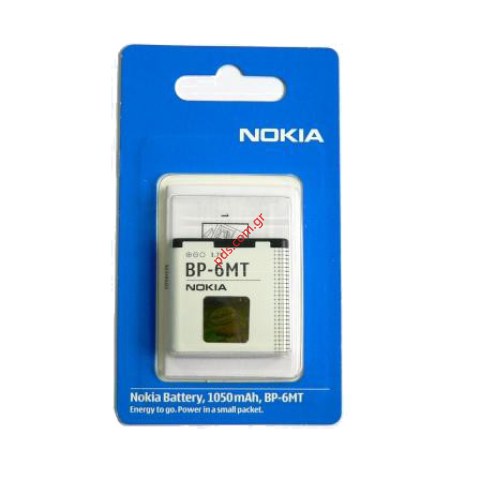 Γνήσια μπαταρία Nokia BP-6MT για τα E51, E81, N81, N81 8GB, N82 1050mAh LiPolymer Blister
