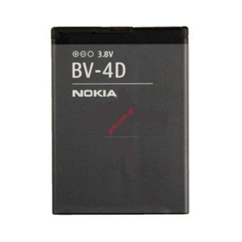 Γνήσια μπαταρία Nokia BV-4D Bulk (Li-Ion 3,8V, 1320mAh)  Γνήσια μπαταρία Nokia BV-4D Bulk (Li-Ion 3,8V, 1320mAh)