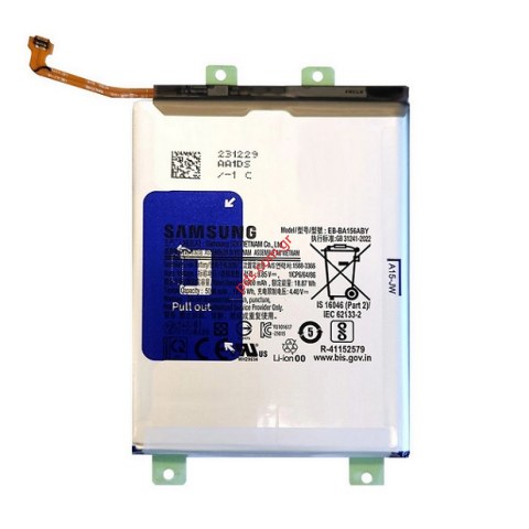 Γνήσια μπαταρία Samsung A15 4G/5G (EB-BA156ABY) Lion 5000mAh 3.8V SVP Box ORIGINAL