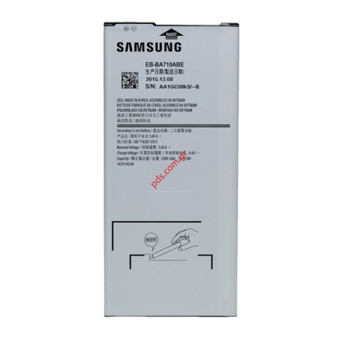 Γνήσια μπαταρία Samsung A710F Galaxy A7 2016 (EB-BA710ABE) Li-Ion 3300mah 3.7v BULK (EU VERSION)