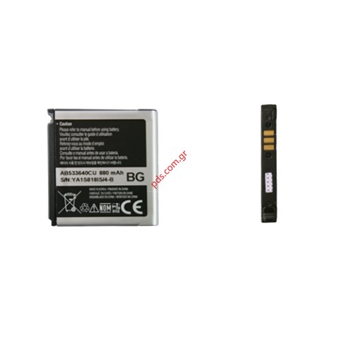 Γνήσια μπαταρία Samsung AB533640CU Li-Polymer, 3.7V,880mAh Model F330, G400, S3600 Bulk (ΕΞΑΝΤΛΗΘΗΚΑΝ)