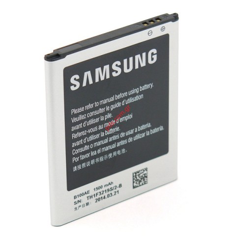 Γνήσια μπαταρία Samsung EB-B100AE S7272 Galaxy Ace 3 Duos (Bulk) S7390 Galaxy Trend Lite Fresh Lion 1500mah