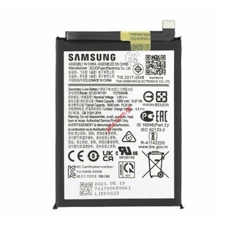 Γνήσια μπαταρία Samsung Galaxy A22 5G (A226B) EB-BA226ABY (SCUD-WT-W1) Lion 5000mAh Internal ORIGINAL