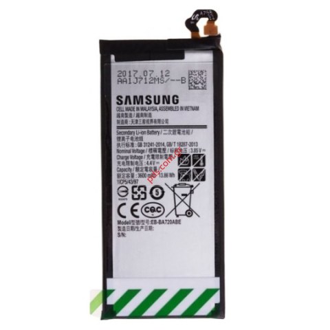Γνήσια μπαταρία Samsung Galaxy J7 2017 (SM-J730F) EB-BA720ABE Lion 3600mAh ORIGINAL