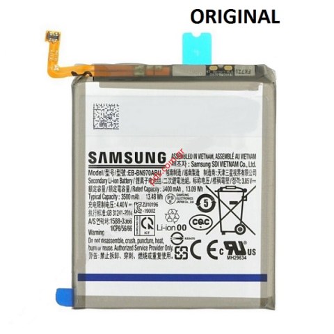 Γνήσια μπαταρία Samsung Galaxy Note 10 N970 (EB-BN970ABU) Li-Ion 4300mAh 3.8V SVP BOX ORIGINAL Γνήσια μπαταρία Samsung Galaxy Note 10 N970 (EB-BN970ABU) Li-Ion 4300mAh 3.8V SVP BOX ORIGINAL