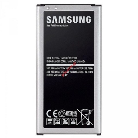 Γνήσια μπαταρία Samsung Galaxy S5 SM-G900 (EB-BG900BBE) Lion 2800mah BULK (ΕΞΑΝΤΛΗΘΗΚΑΝ)