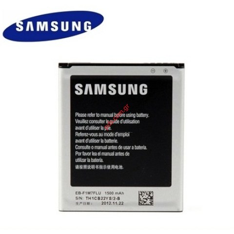 Γνήσια μπαταρία Samsung i8190 Galaxy S3 Mini Bulk (EB-F1M7FLU) Pack 3 PIN Li-Ion 1500 mah 3.8V Γνήσια μπαταρία Samsung i8190 Galaxy S3 Mini Bulk (EB-F1M7FLU) Pack 3 PIN Li-Ion 1500 mah 3.8V