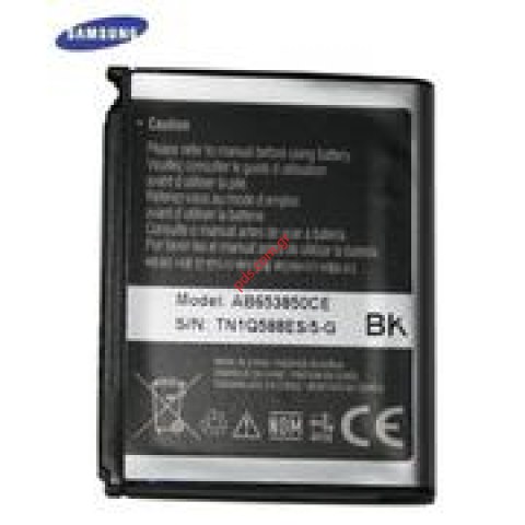 Original battery Samsung i900 Omnia, i7500 Galaxy, i8000 Omnia 1440mAh Li-Ion AB653850CE Bulk Original battery Samsung i900 Omnia, i7500 Galaxy, i8000 Omnia 1440mAh Li-Ion AB653850CE Bulk