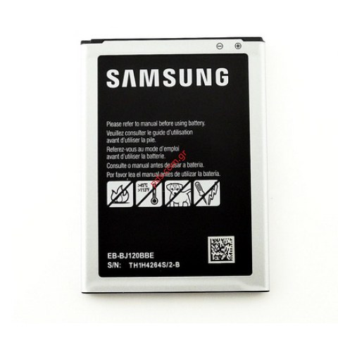 Γνήσια μπαταρία Samsung SM-J120F Galaxy J1 2016 Lion 2050mah (BULK) EB-BJ120BBE ORIGINAL (ΕΞΑΝΤΛΗΘΗΚΑΝ) Γνήσια μπαταρία Samsung SM-J120F Galaxy J1 2016 Lion 2050mah (BULK) EB-BJ120BBE ORIGINAL (ΕΞΑΝΤΛΗΘΗΚΑΝ)