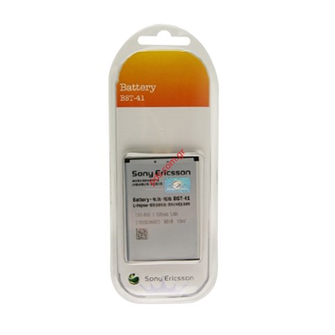 Γνήσια μπαταρία SonyEricsson Battery BST-41 Li-Polymer 1500mAh (X1, X2, X10 Xperia) Blister Γνήσια μπαταρία SonyEricsson Battery BST-41 Li-Polymer 1500mAh (X1, X2, X10 Xperia) Blister