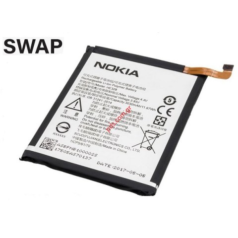 Γνήσια μπαταρία SWAP Nokia 8 (HE328) TA-1012 Lion Polymer 3000mah INTERNAL. (SWAP FROM PHONE) ΕΞΑΝΤΛΗΘΗΚΑΝ Γνήσια μπαταρία SWAP Nokia 8 (HE328) TA-1012 Lion Polymer 3000mah INTERNAL. (SWAP FROM PHONE) ΕΞΑΝΤΛΗΘΗΚΑΝ