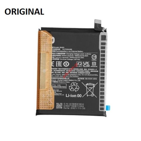 Γνήσια μπαταρία Xiaomi Redmi Note 11 4G (2201117TY) BN5D Lion 5000mAh 3.8V ORIGINAL Γνήσια μπαταρία Xiaomi Redmi Note 11 4G (2201117TY) BN5D Lion 5000mAh 3.8V ORIGINAL