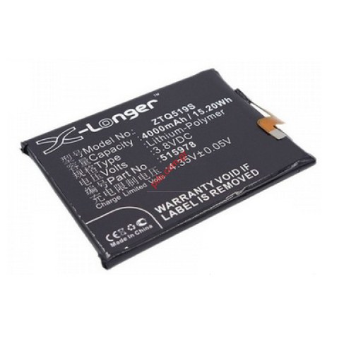 Γνήσια μπαταρία ZTE Blade A452 D2, X3 Q519T (E169-515978) Lion 4000mah