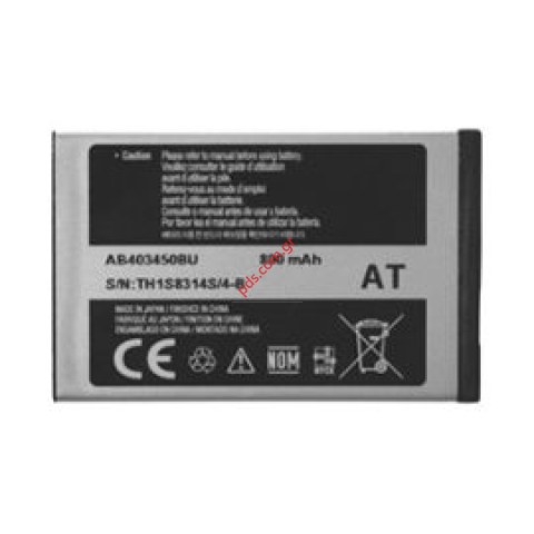 Mπαταρία AB403450BU Samsung E590, E790, S3500, E2510, M3510, E2550 Monte Lino 800 mAh (Bulk) ΕΞΑΝΤΛΗΘΗΚΑΝ
