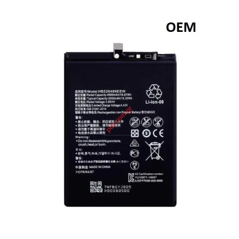 Μπαταρία Huawei Y6p (HB526489EEW) OEM MED-LX9N Lion 5000mAh internal BULK Μπαταρία Huawei Y6p (HB526489EEW) OEM MED-LX9N Lion 5000mAh internal BULK