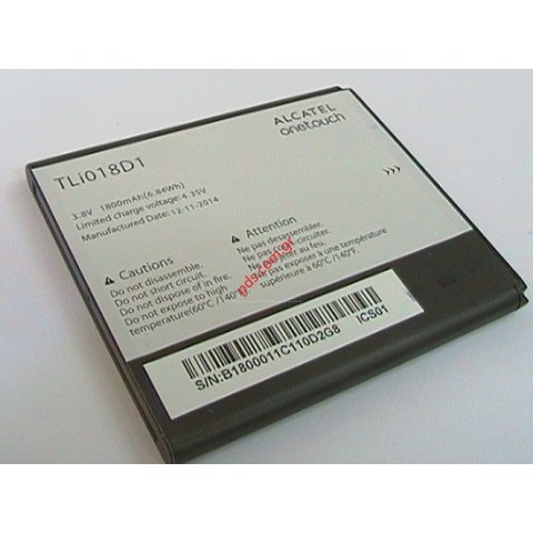 Μπαταρία (OEM) Alcatel (TLi018D1) OT 5038D One Touch Pop D5 Dual SIM Lion 1800mah (BULK)