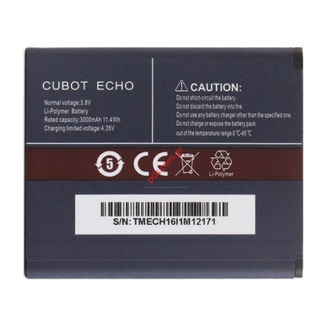 Μπαταρία OEM CUBOT Echo Lion 3000mah BULK (ΠΑΡΑΔΟΣΗ ΣΕ 30~60 ΗΜΕΡΕΣ)