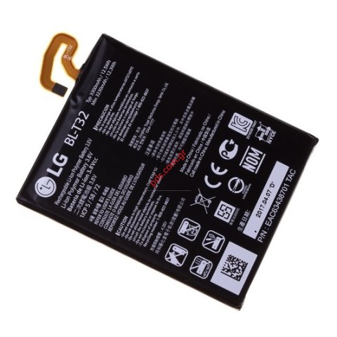 Battery (OEM) LG H870 G6 BL-T32 Li-Ion Polymer 3300mAh BULK Battery (OEM) LG H870 G6 BL-T32 Li-Ion Polymer 3300mAh BULK