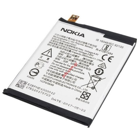 Μπαταρία (OEM) Nokia 5 (HE321, HE336) Lion Polymer 2900mah INTERNAL Μπαταρία (OEM) Nokia 5 (HE321, HE336) Lion Polymer 2900mah INTERNAL