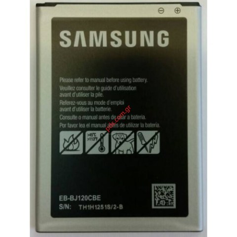 Μπαταρία (OEM) Samsung J120 Galaxy J1 2016 EB-BJ120CBE Li-Ion 2050mAh BULK Μπαταρία (OEM) Samsung J120 Galaxy J1 2016 EB-BJ120CBE Li-Ion 2050mAh BULK
