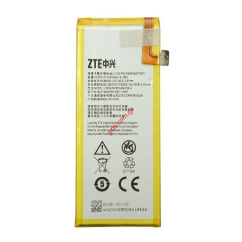 Μπαταρία (OEM) Zte Blade Flex S6 5.0 inch G717C (Li3824T43P6hA54236) Lion 2400mah INTERNAL Μπαταρία (OEM) Zte Blade Flex S6 5.0 inch G717C (Li3824T43P6hA54236) Lion 2400mah INTERNAL
