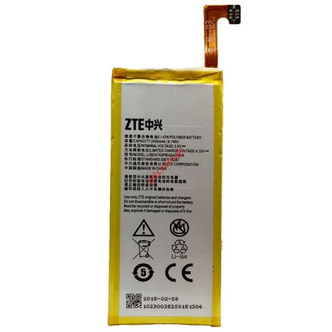 Μπαταρία (OEM) ZTE BLADE S6, S7, X5 / VEC 4G Orange Rono (LI3823T43P6HA54236-H) Lion 2400mah BULK Μπαταρία (OEM) ZTE BLADE S6, S7, X5 / VEC 4G Orange Rono (LI3823T43P6HA54236-H) Lion 2400mah BULK