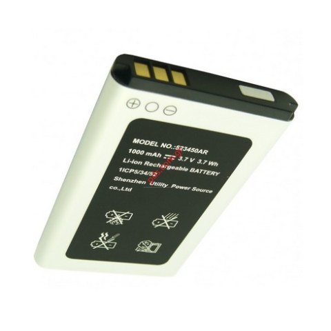 Γνήσια μπαταρία Panasonic KX-TU110 (523450AR) Lion 1000mah 3.7 Volt Box ORIGINAL