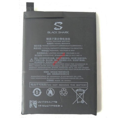 Μπαταρία Xiaomi Black Shark 3 (KLE-H0) BS03FA OEM Li-polymer 4000mAh 3.8V Bulk  Μπαταρία Xiaomi Black Shark 3 (KLE-H0) BS03FA OEM Li-polymer 4000mAh 3.8V Bulk