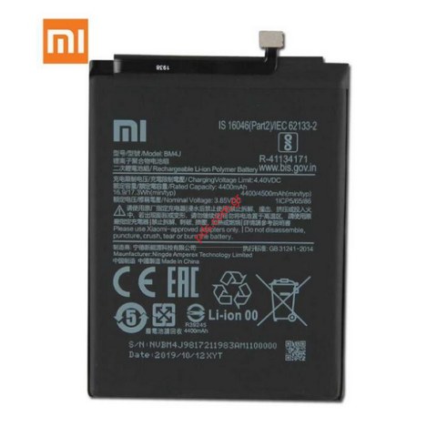 Battery Xiaomi BM4J for Redmi Note 8 Pro (M1906G7G) OEM Lion 4500mah Internal Bulk Battery Xiaomi BM4J for Redmi Note 8 Pro (M1906G7G) OEM Lion 4500mah Internal Bulk